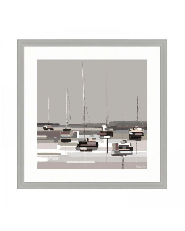 Art Marketing - Canvas Framed Print, Anchored Bay - PRE ORDER FOUR WEEK DELIVERY - Posters, Prints, & Visual ArtworkPosters, Prints, & Visual Artwork - Lulu Loves Home