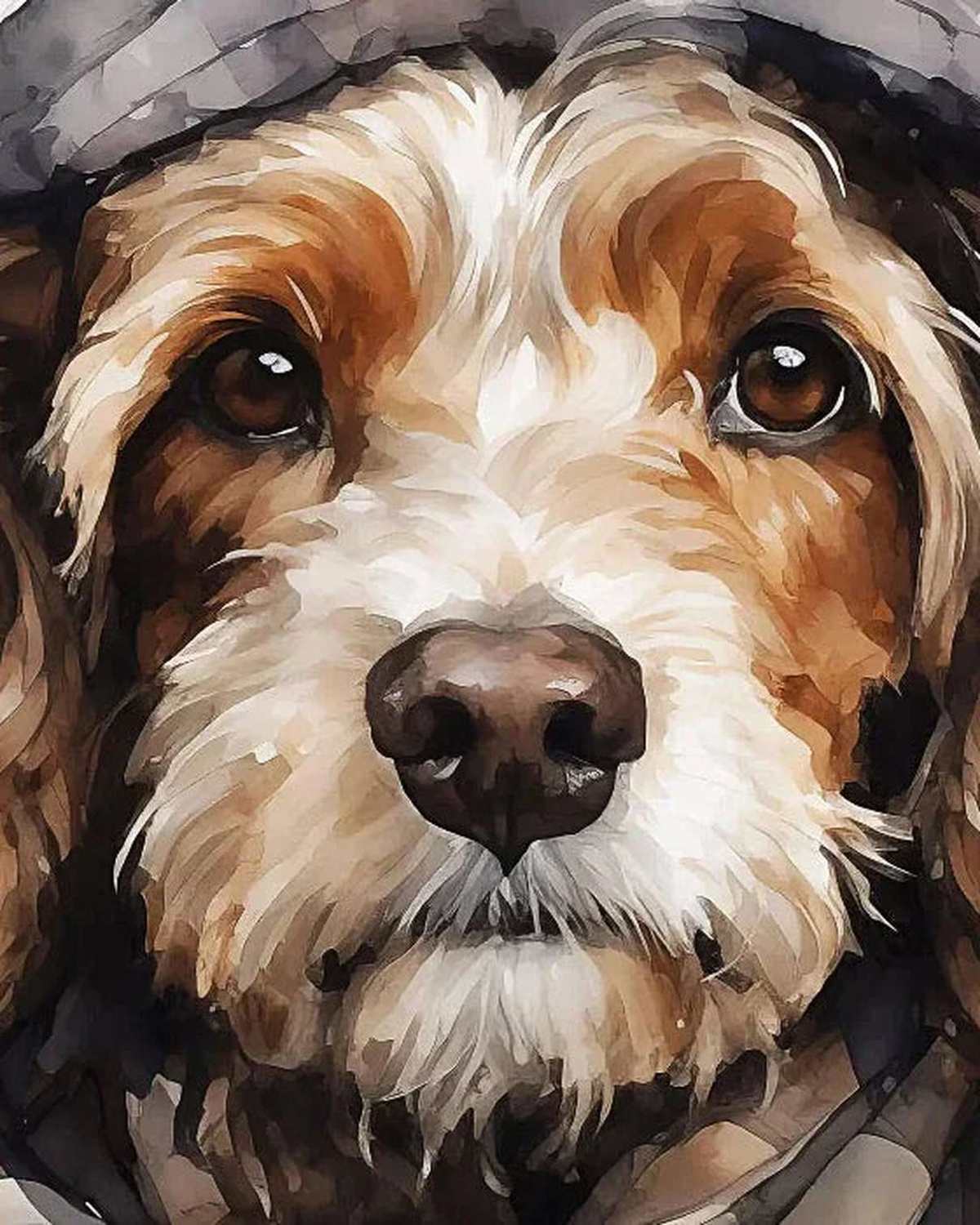 Art Marketing - Canvas Framed Print, Archie - PRE ORDER FOUR WEEK DELIVERY