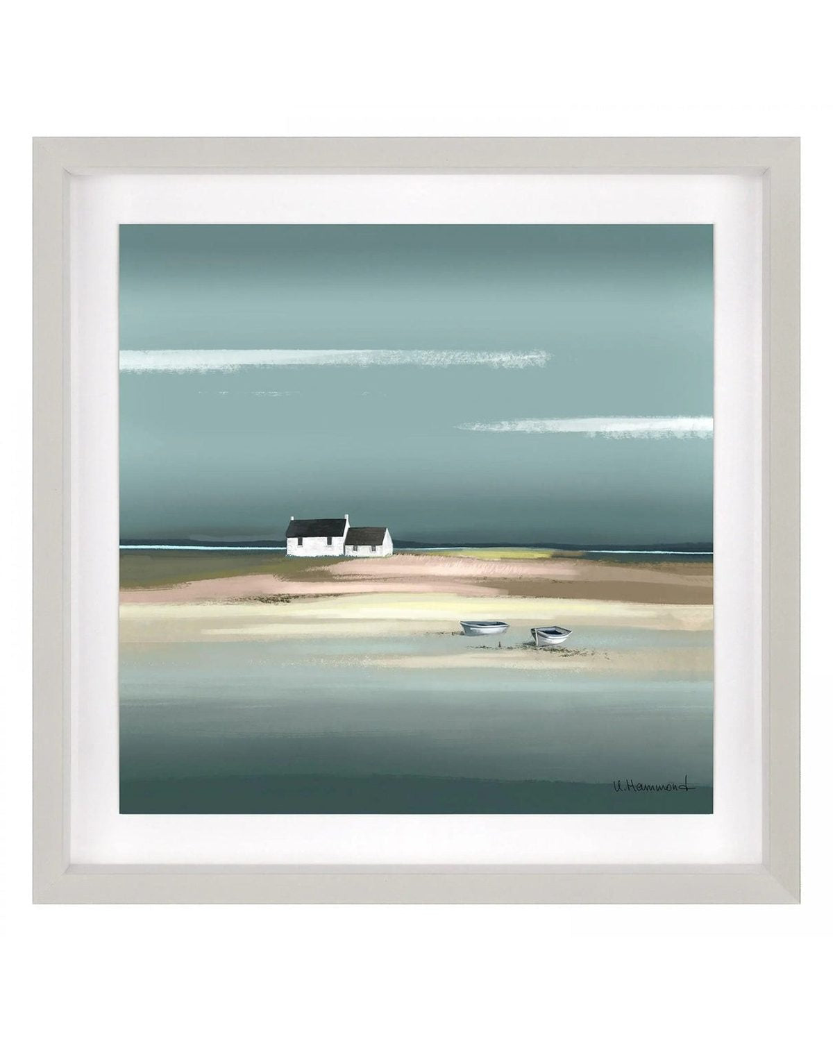 Art Marketing - Canvas Framed Print, Azure - PRE ORDER FOUR WEEK DELIVERY - Posters, Prints, & Visual ArtworkPosters, Prints, & Visual Artwork - Lulu Loves Home