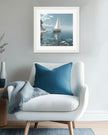 Art Marketing - Canvas Framed Print, Azure Reflections - PRE ORDER FOUR WEEK DELIVERY