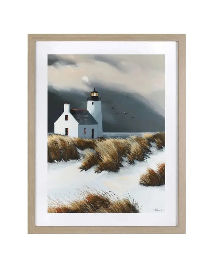 Art Marketing - Canvas Framed Print, Beyond the Dunes - PRE ORDER FOUR WEEK DELIVERY