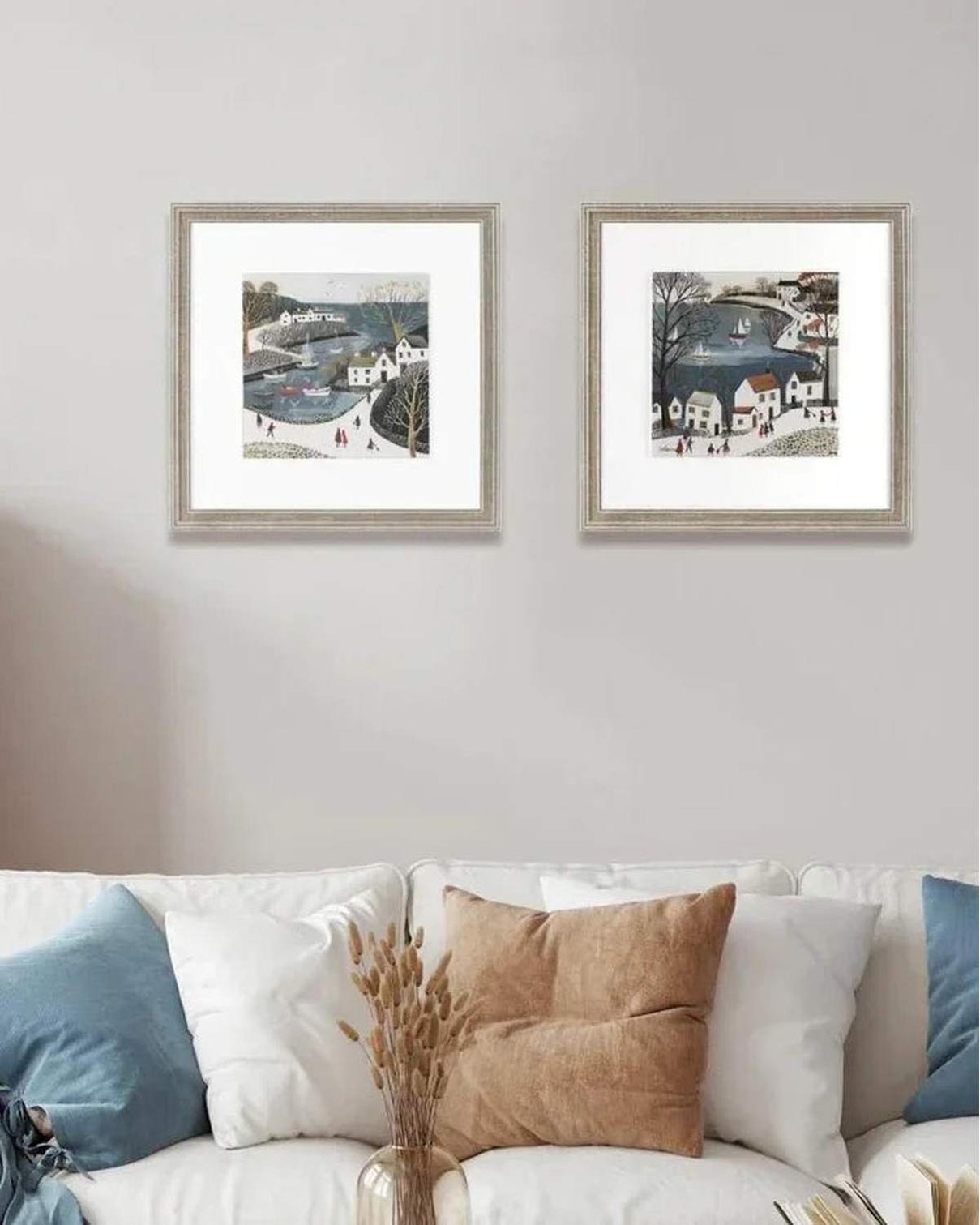 Art Marketing - Canvas Framed Print, By the Bay - PRE ORDER FOUR WEEK DELIVERY