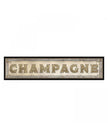 Art Marketing - Canvas Framed Print, Champagne - PRE ORDER FOUR WEEK DELIVERY