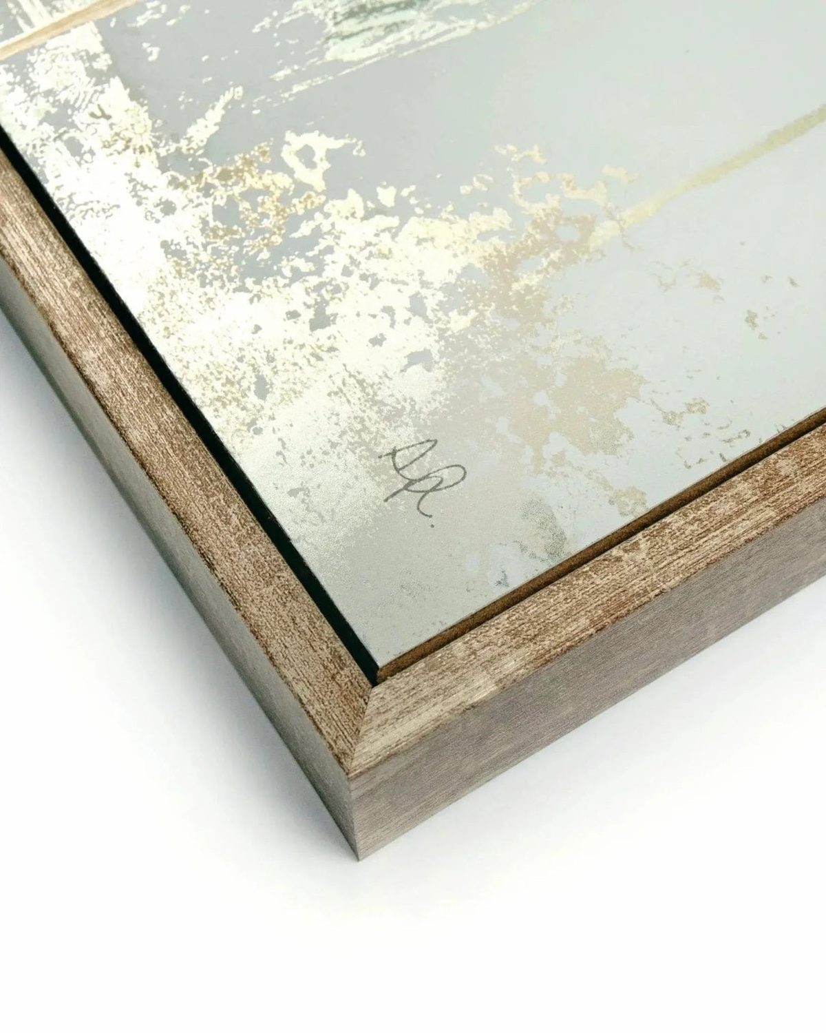 Art Marketing - Canvas Framed Print, Copper Frost - PRE ORDER FOUR WEEK DELIVERY