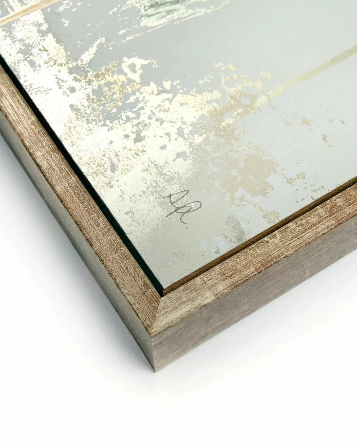 Art Marketing - Canvas Framed Print, Copper Frost - PRE ORDER FOUR WEEK DELIVERY