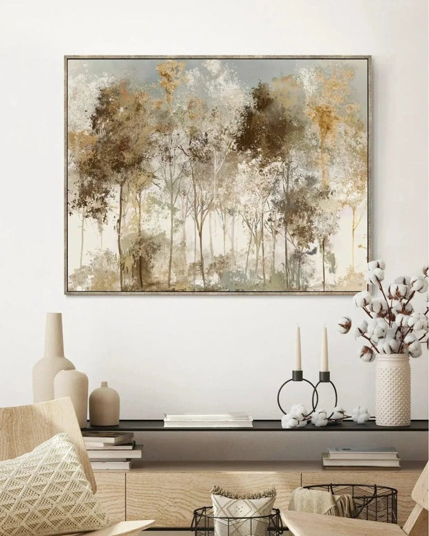 Art Marketing - Canvas Framed Print, Copper Frost - PRE ORDER FOUR WEEK DELIVERY