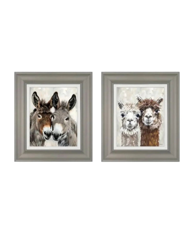 Art Marketing - Canvas Framed Print, Eey and Ore and Abe and Lincoln - Set of 2 - PRE ORDER FOUR WEEK DELIVERY - Posters, Prints, & Visual ArtworkPosters, Prints, & Visual Artwork - Lulu Loves Home