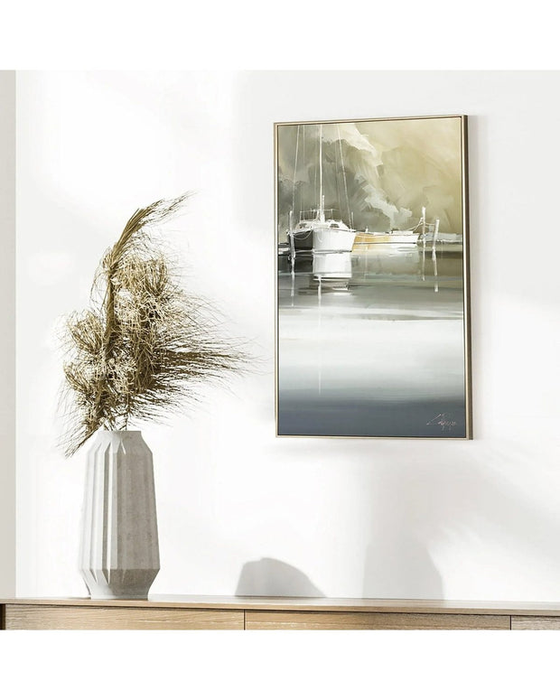 Art Marketing - Canvas Framed Print, Marina Days - PRE ORDER FOUR WEEK DELIVERY - Posters, Prints, & Visual ArtworkPosters, Prints, & Visual Artwork - Lulu Loves Home