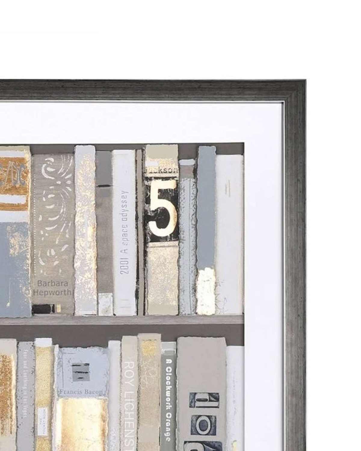 Art Marketing - Canvas Framed Print, The Library - PRE ORDER FOUR WEEK DELIVERY