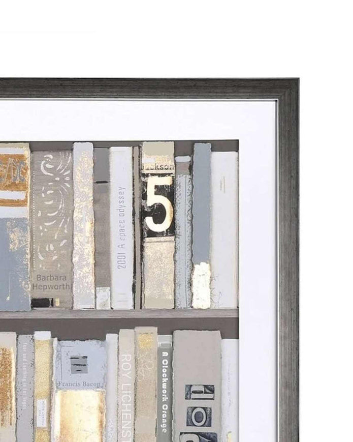 Art Marketing - Canvas Framed Print, The Library - PRE ORDER FOUR WEEK DELIVERY