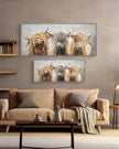 Art Marketing - Canvas Framed Print, Three of a Kind - PRE ORDER FOUR WEEK DELIVERY