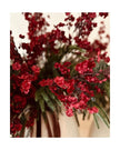 Artificial Christmas Burgundy Gypsophelia Stem