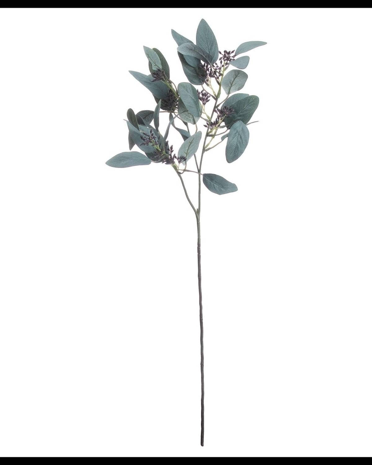 Artificial Seaded Eucalyptus Stem - Set Of Three