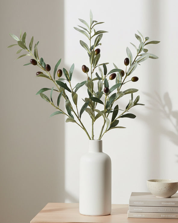 Artificial Tall Olive Branch - Faux Botanical Home Styling - Faux Plants & FlowersFaux Plants & Flowers - Lulu Loves Home