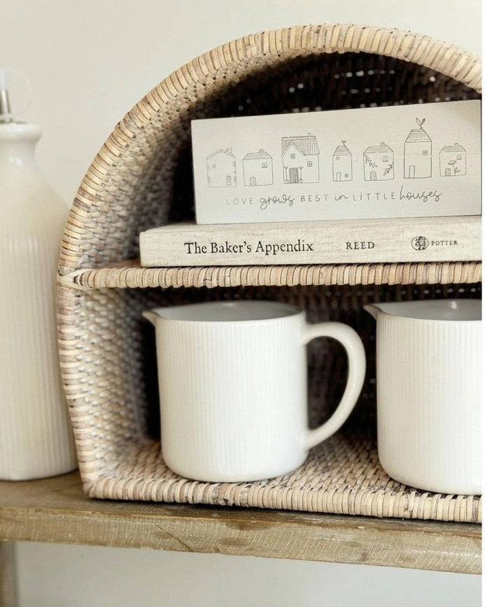 Artisan Weave - Rattan Arched Shaped Shelving Unit