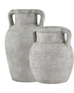 Neutral Stone Amphora Vase - VasesVases - Lulu Loves Home