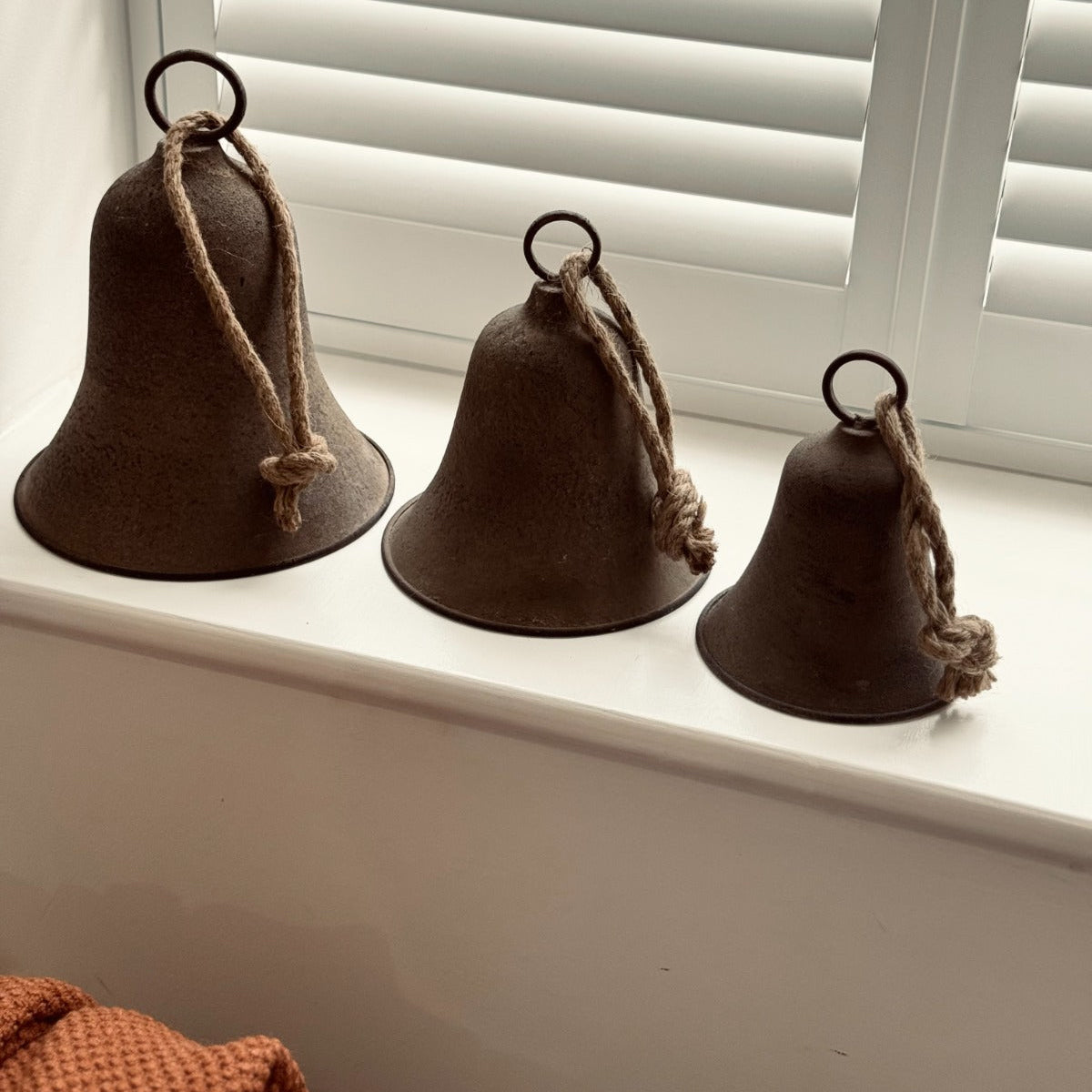 Rustic Brass Coloured Bell