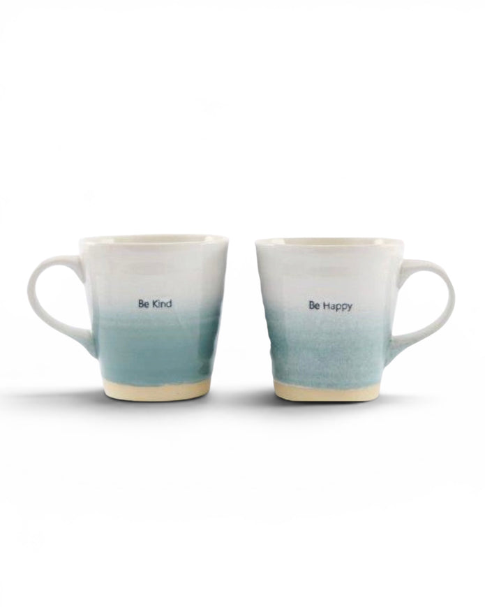 Teal Blue Stoneware Mug