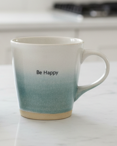 Teal Blue Stoneware Mug