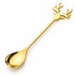 Reindeer Gold Spoon