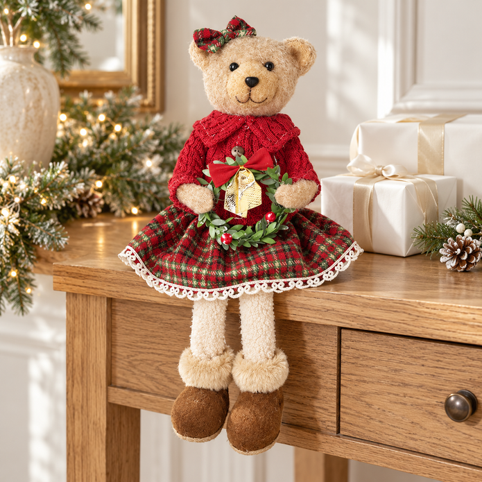 Sitting Teddy Bears in Jumpers