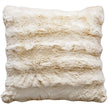 Cream Luxury Faux Fur Cushion