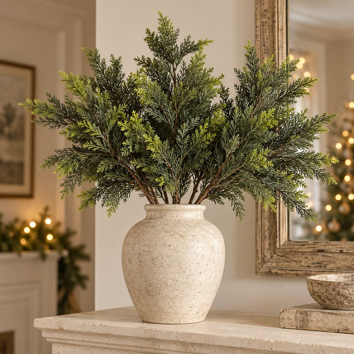 Artificial Luxury Green Spruce Standard Stem