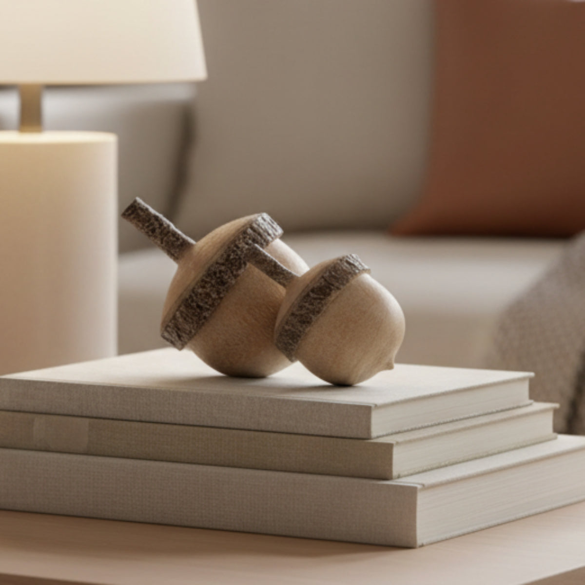 Wooden Acorn
