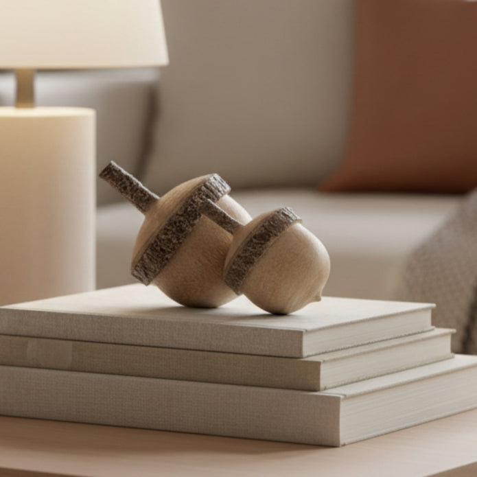 Wooden Acorn