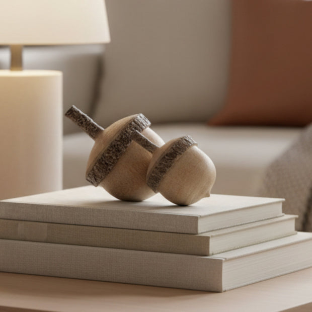 Wooden Acorn