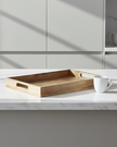 Wooden Handled Tray