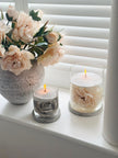 Athena Stone Natural Hurricane Candle Lantern