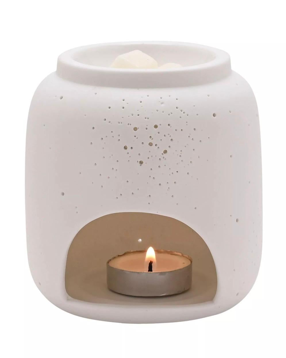 White Ceramic Loire Wax Melt & Oil Burner