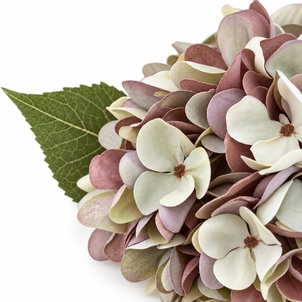 Artificial Short Dusky Plum Hydrangea Stem — product image 5