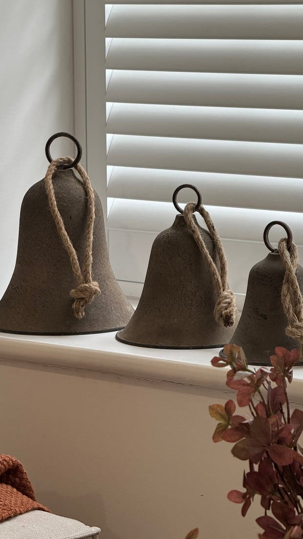 Rustic Brass Coloured Bell
