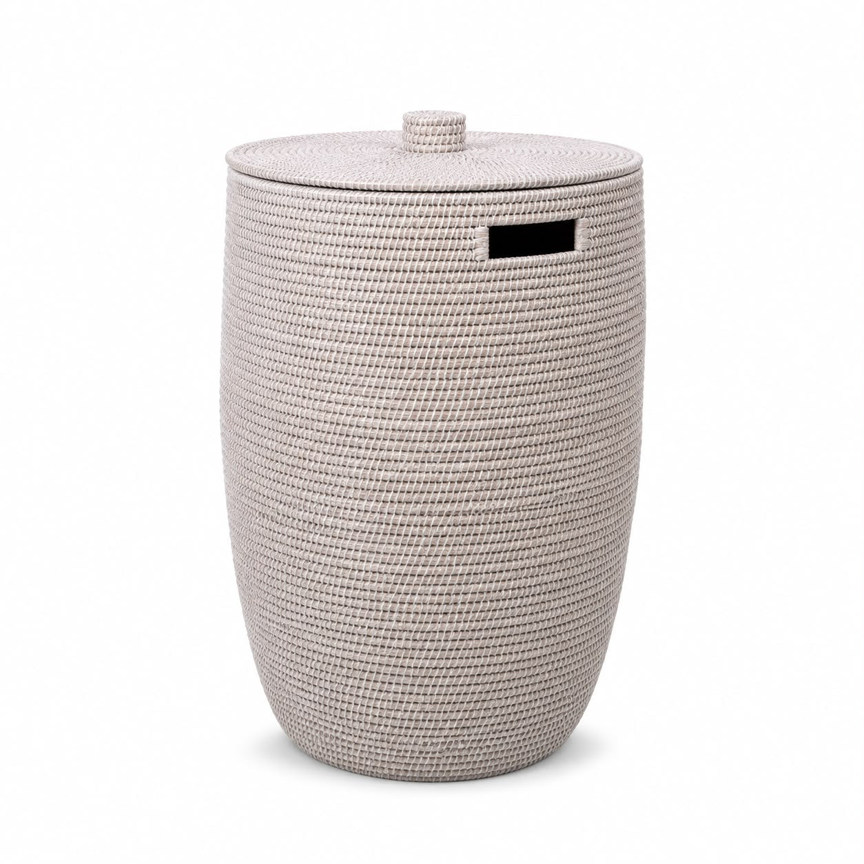 Wickham Rattan Laundry Basket With Lid - PRE ORDER MID OCTOBER DELIVERY