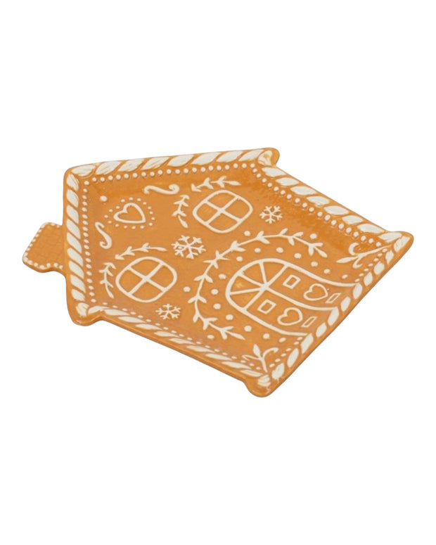 Gingerbread House Plate