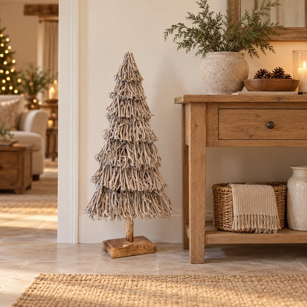 Root Branch Christmas Tree Whitewash