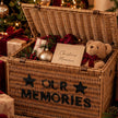 Our Memories Large Rattan Storage Basket