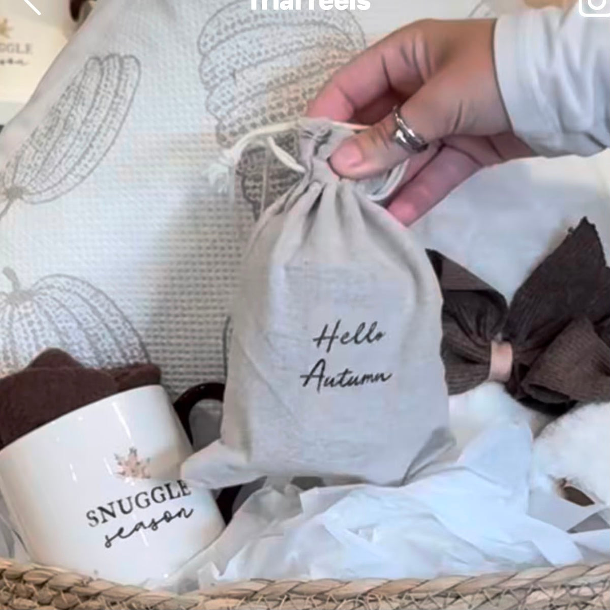 Autumnal Boo Gift Basket - Neutral