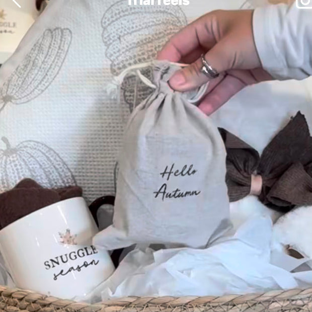 Autumnal Boo Gift Basket - Neutral