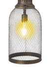 LED Light Up Metal Mesh Lantern from Heaven Sends, featuring a glowing LED light inside and intricate metal mesh design.
