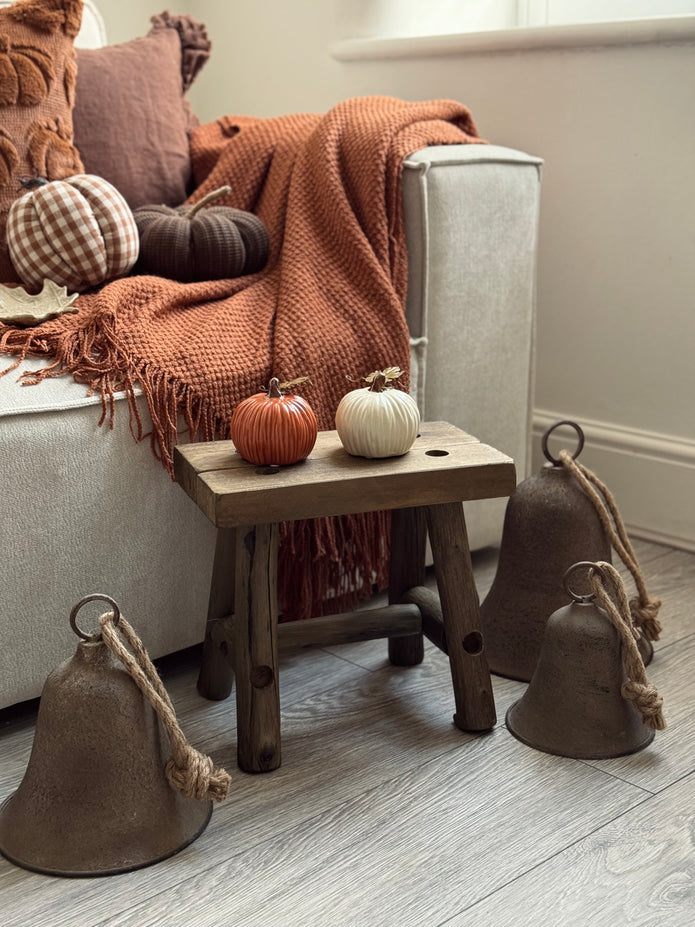 Rustic Brass Coloured Bell
