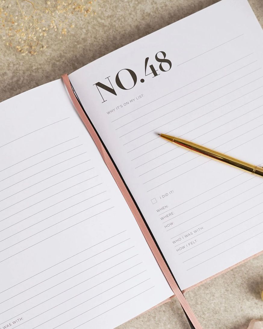Journal Notebook - Bucket List