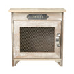 Wooden Egg Cupboard With Mesh Door