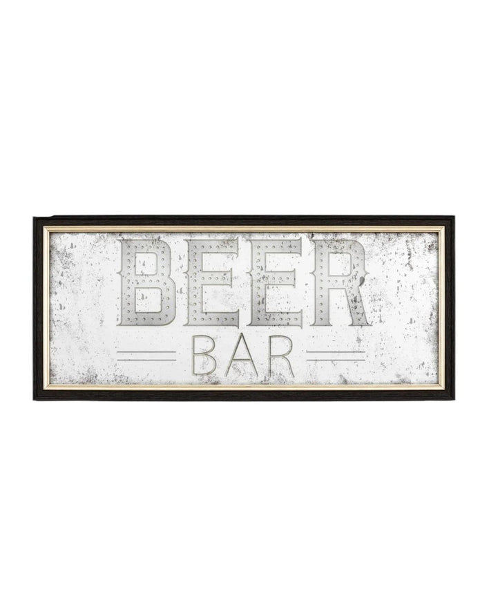 Beer Bar Mirror - PRE ORDER FOUR WEEK DELIVERY Lulu Loves Home 