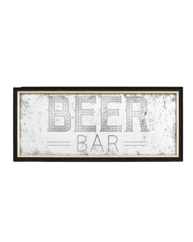 Beer Bar Mirror - PRE ORDER FOUR WEEK DELIVERY Lulu Loves Home 
