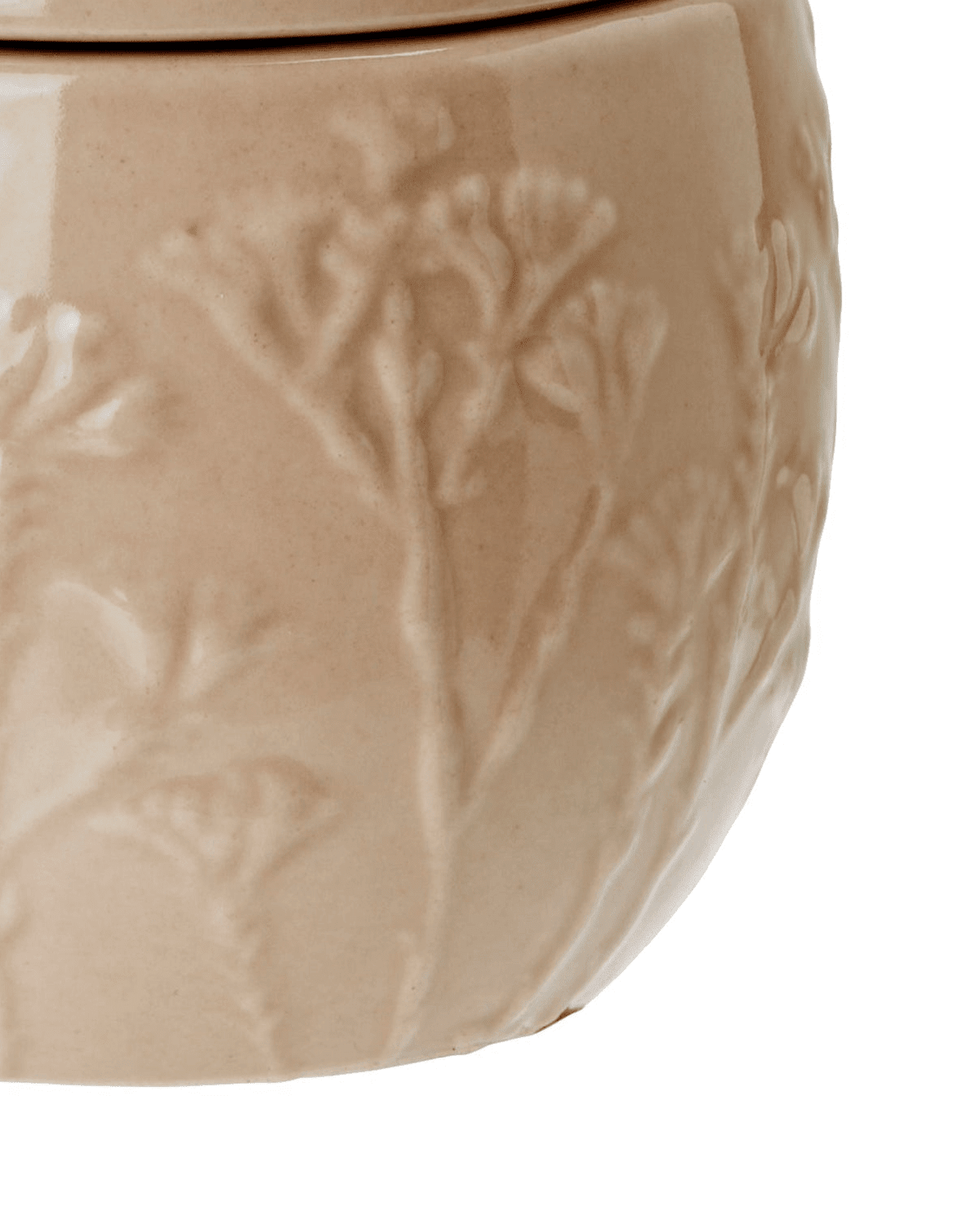 Beige Ceramic Egg Planter