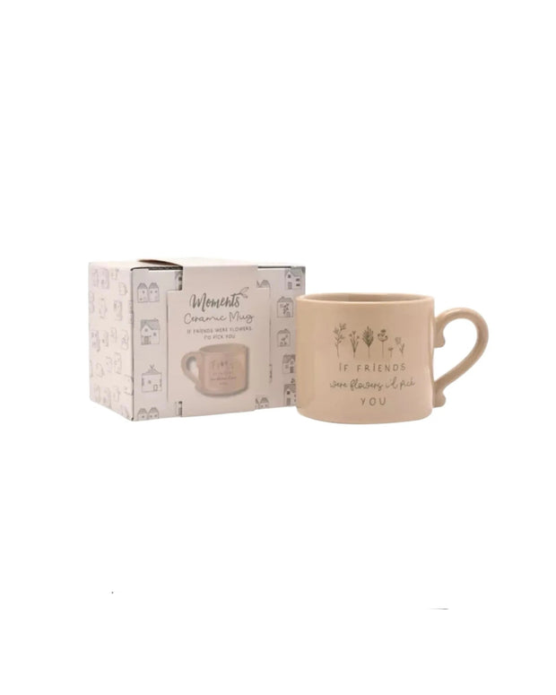 Beige Moments Mug - Friends I'd Pick You