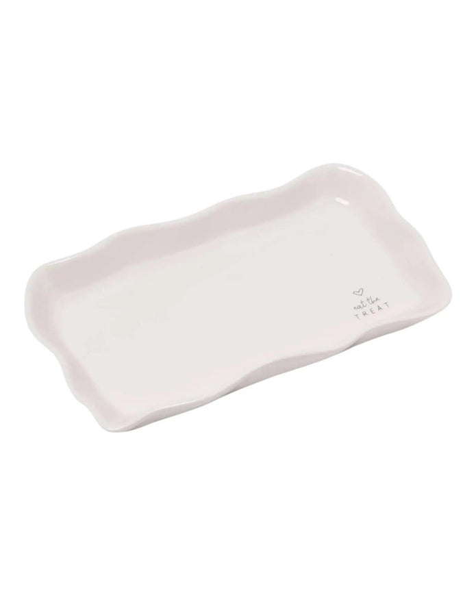 Beige Moments Rectangular Plate with Mug - A Little Moment For You - Kitchen & DiningKitchen & Dining - Lulu Loves Home